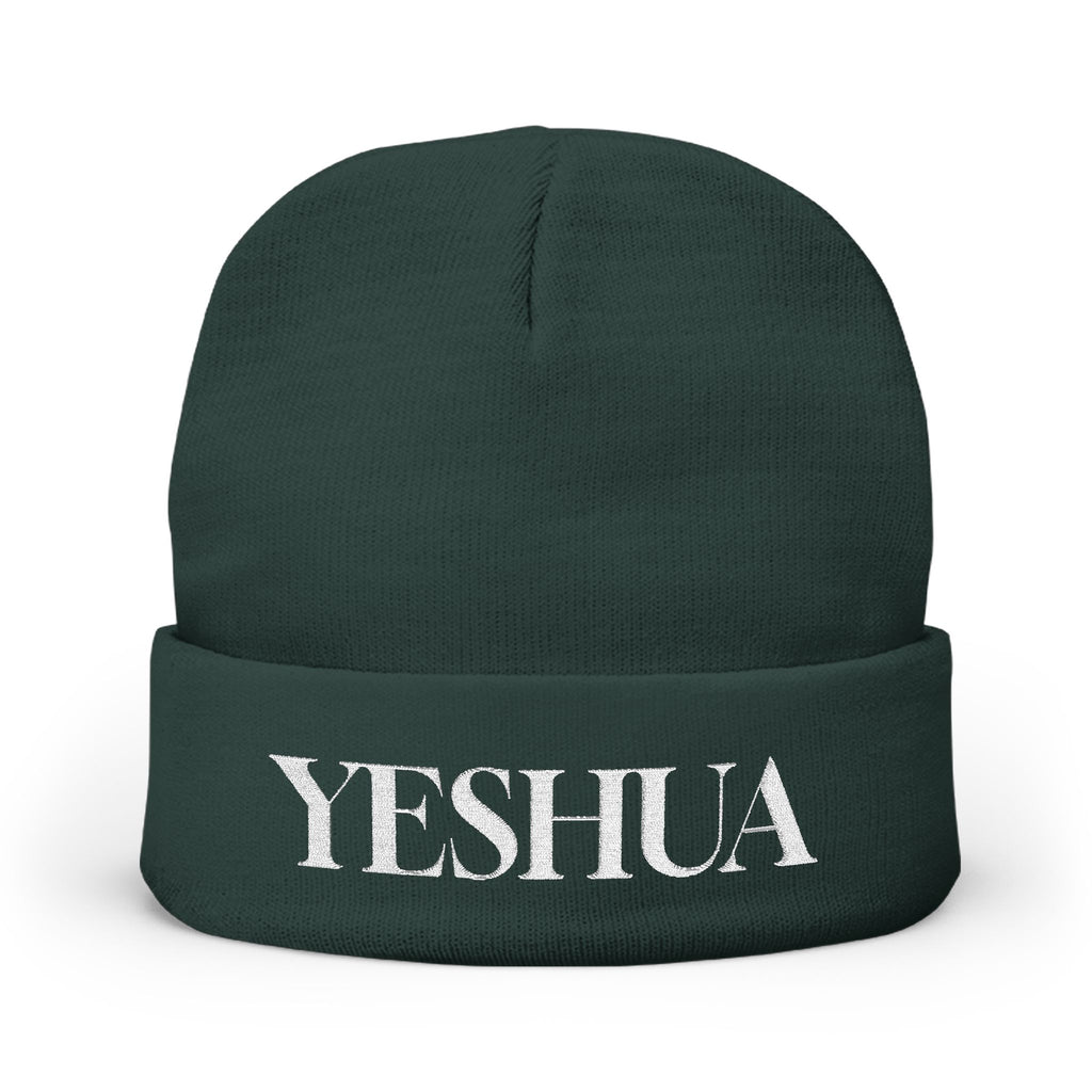 “YESHUA” Knit Beanie (Embroidery)