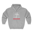“Jesus Christ Over Everything” Zip-Up Hoodie