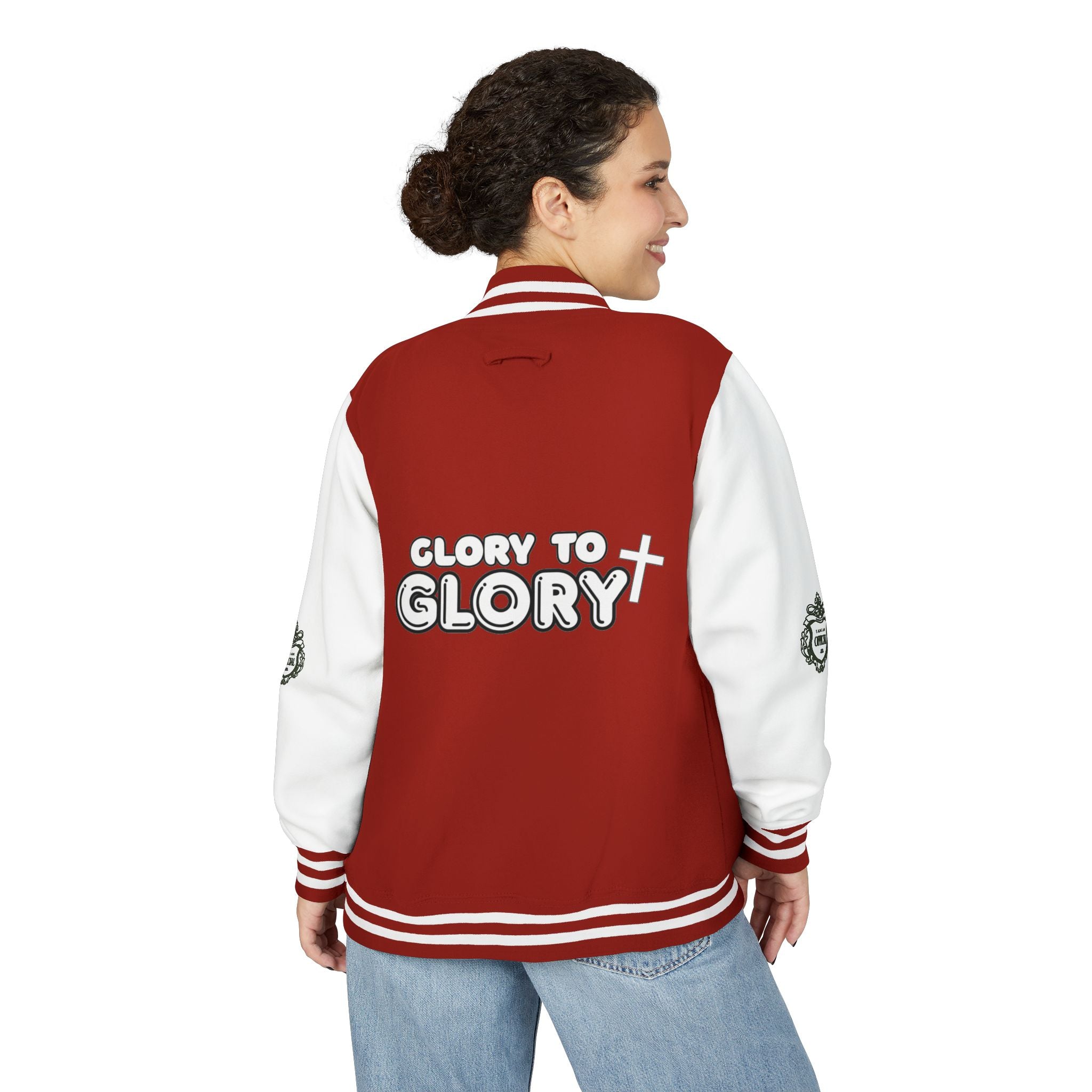 Glory to Glory Varsity Letterman Jacket