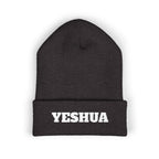 “YESHUA” Embroidered Cuffed Beanie