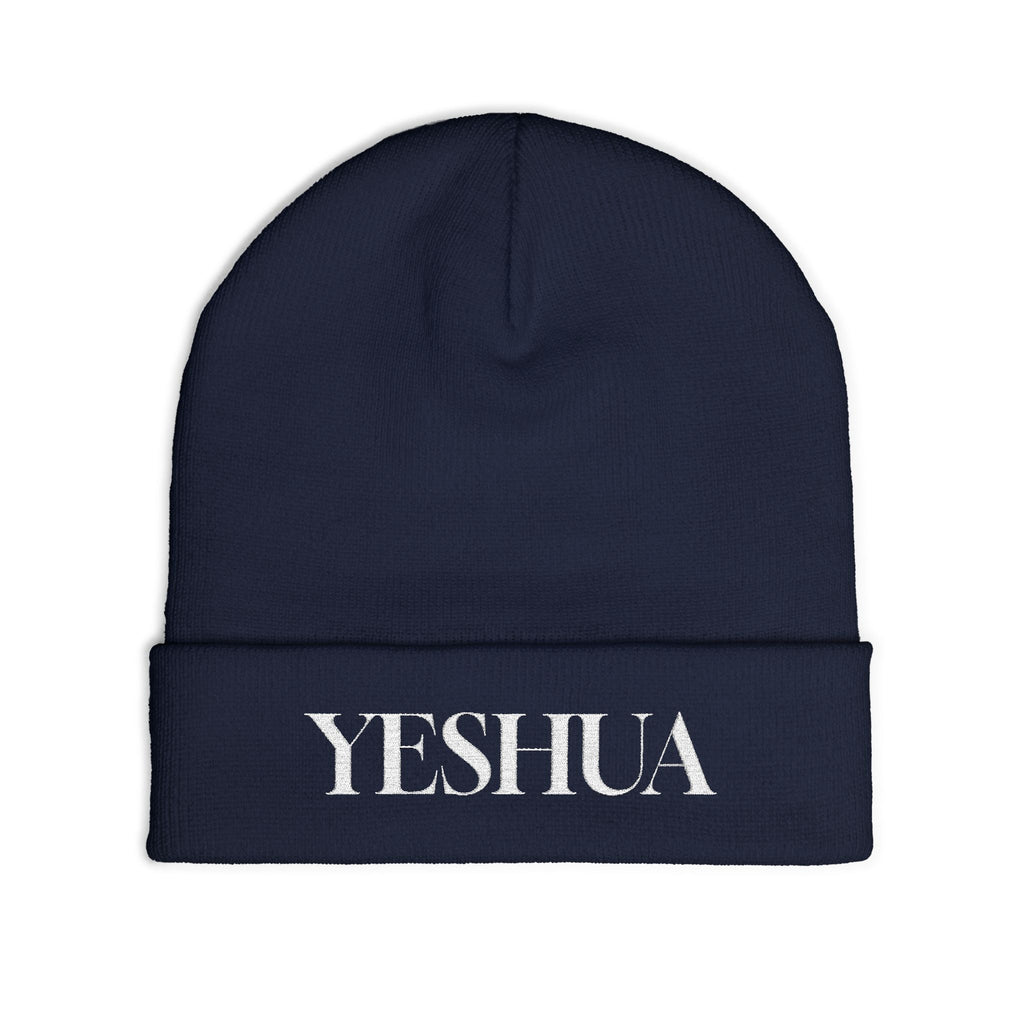 “YESHUA” Knit Beanie (Embroidery)