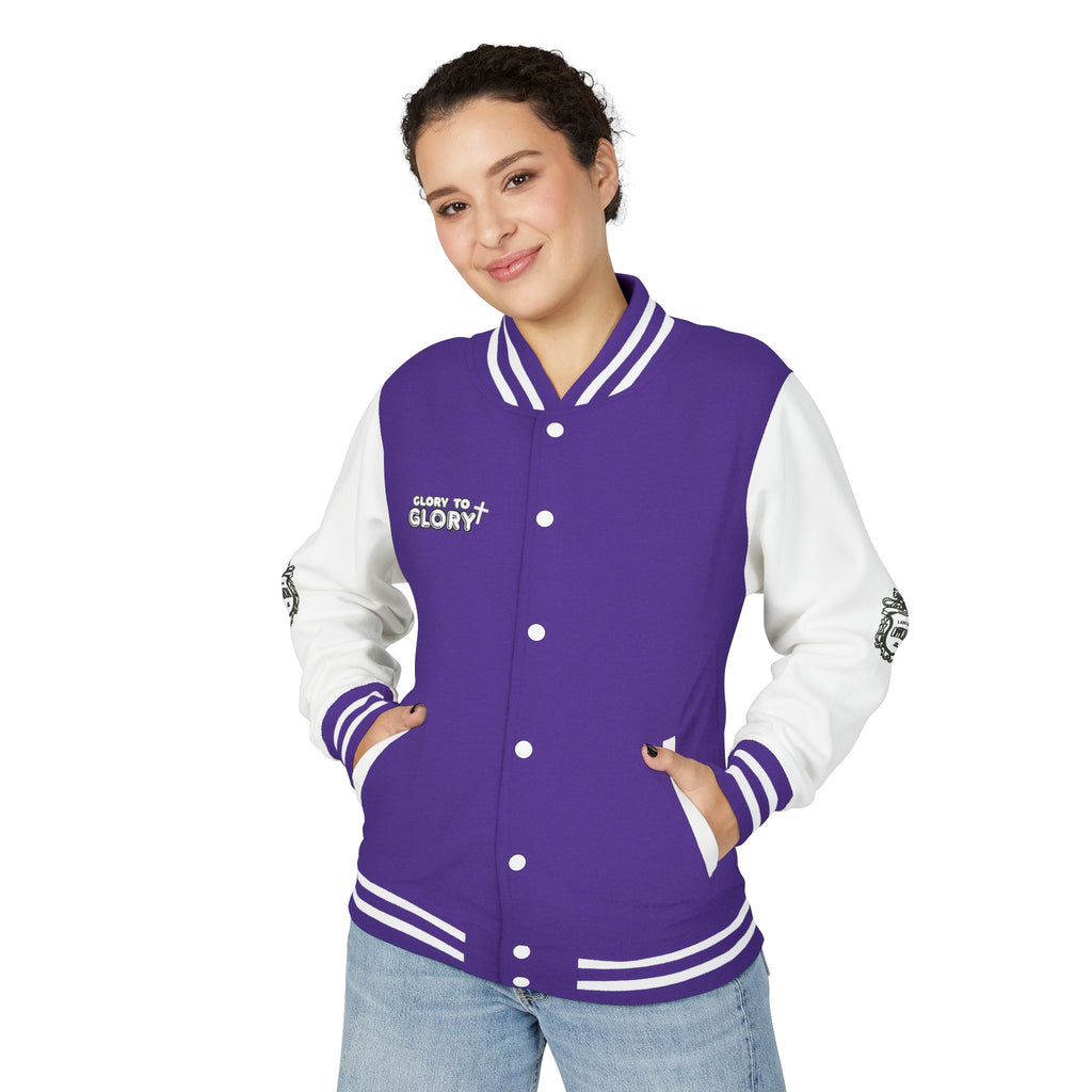 Glory to Glory Varsity Letterman Jacket