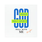 “God Rolls With Me” Car Magnet