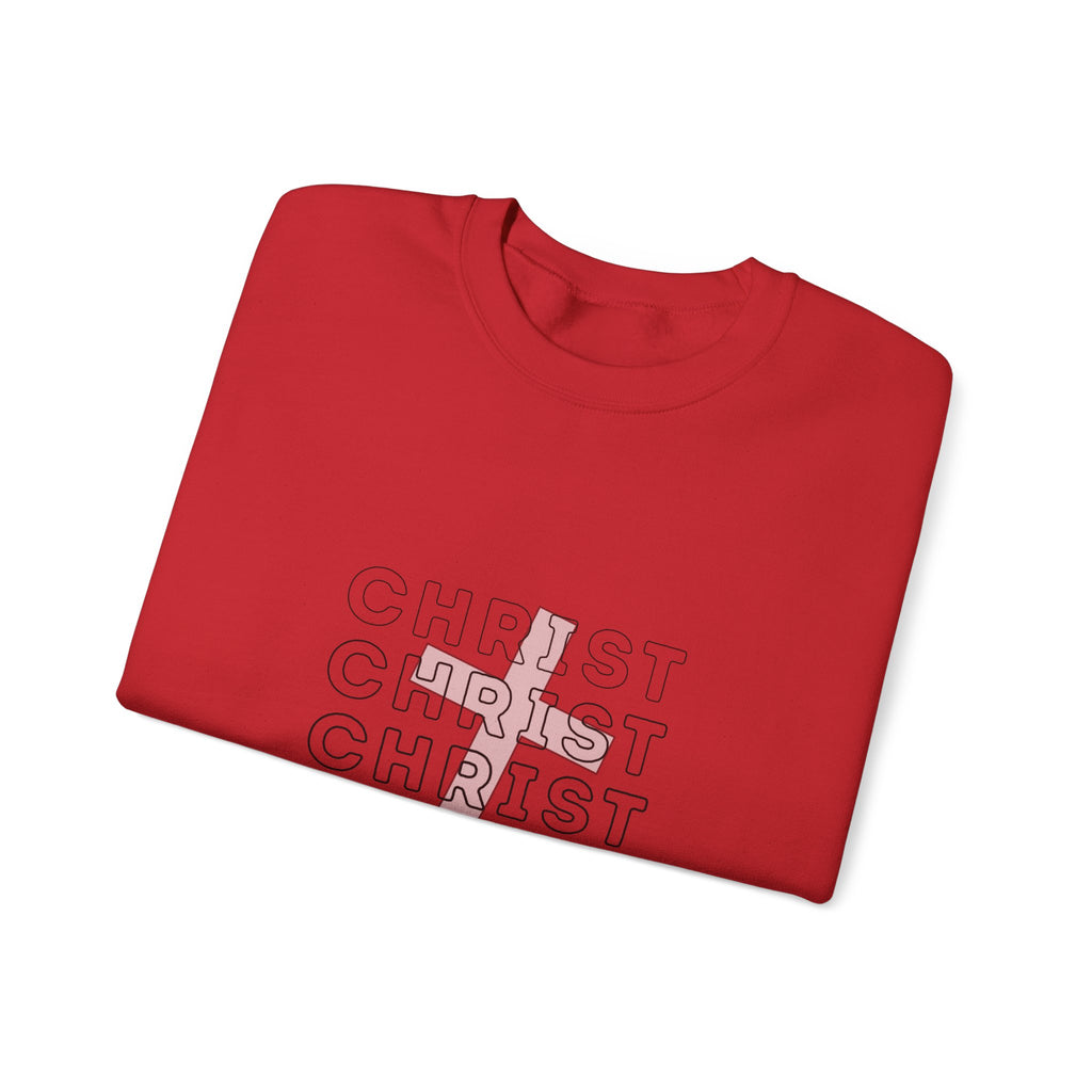 “Jesus Christ Over Everything” Crewneck Sweatshirt