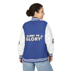Glory to Glory Varsity Letterman Jacket
