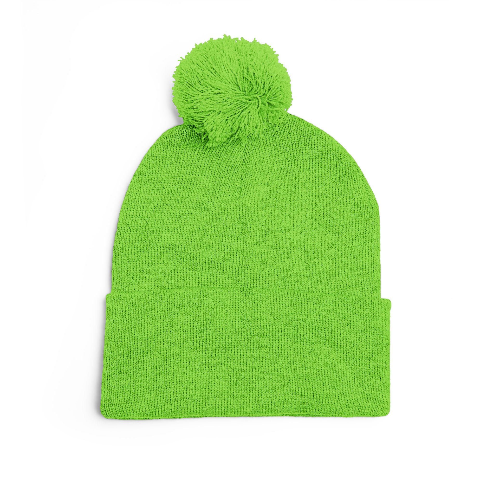 Yeshua Hamashiach Pom-Pom Knit Cap (Embroidery)