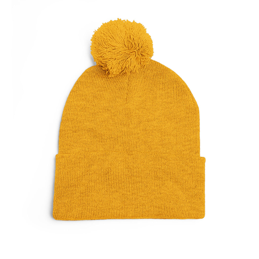 Yeshua Hamashiach Pom-Pom Knit Cap (Embroidery)