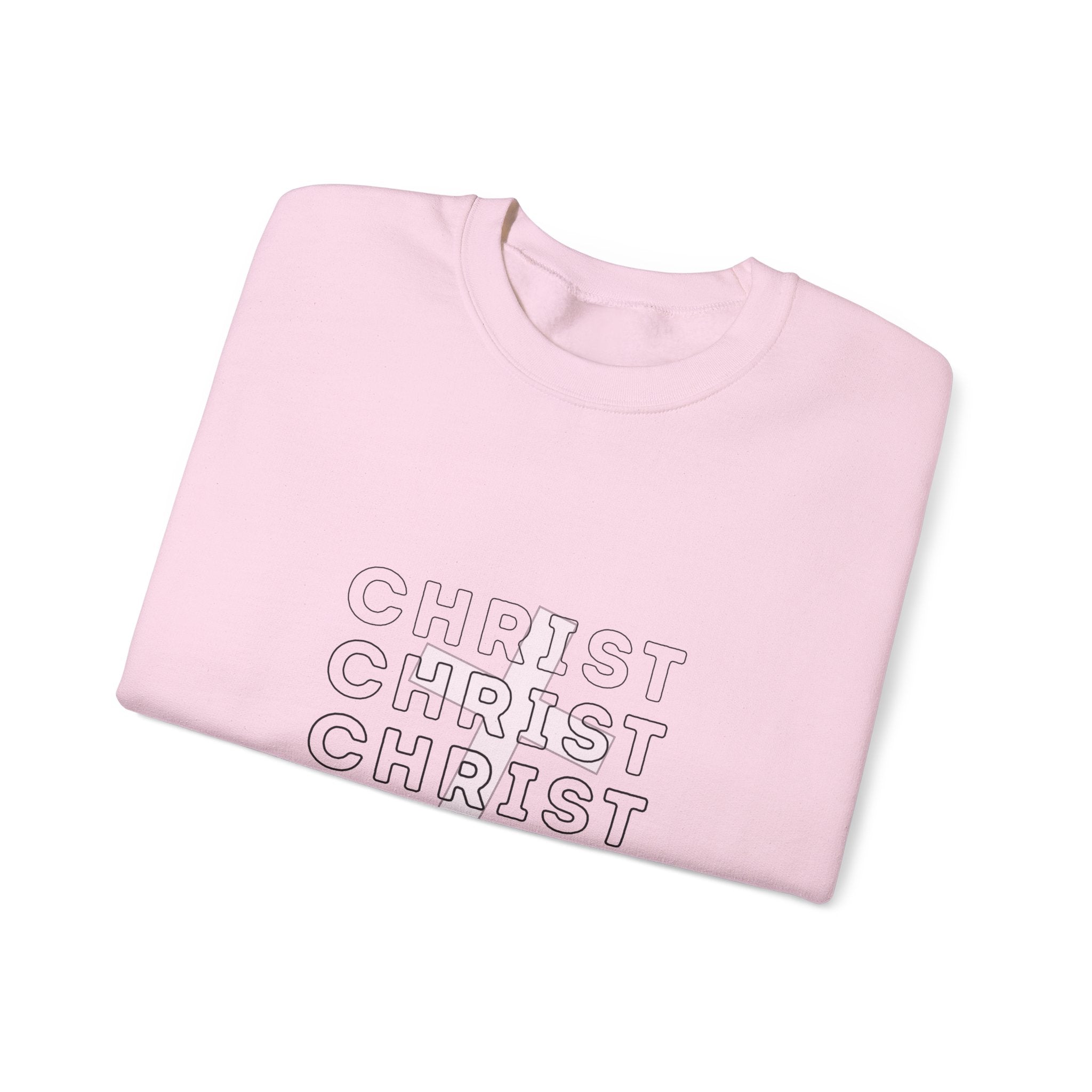 “Jesus Christ Over Everything” Crewneck Sweatshirt