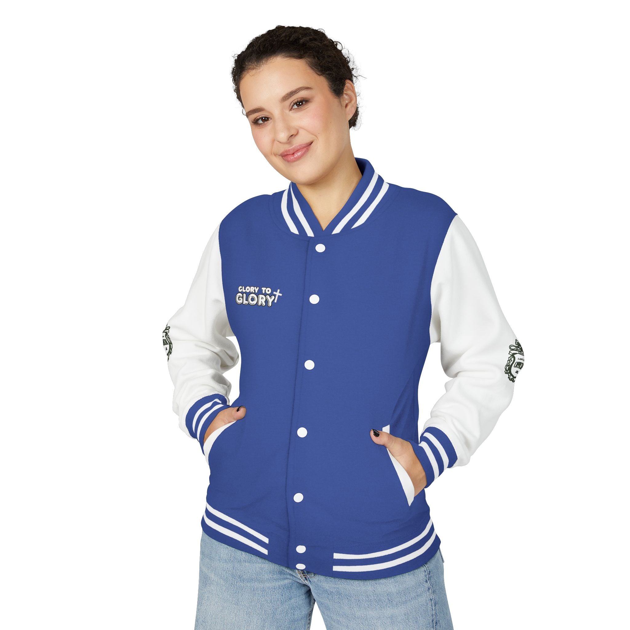 Glory to Glory Varsity Letterman Jacket