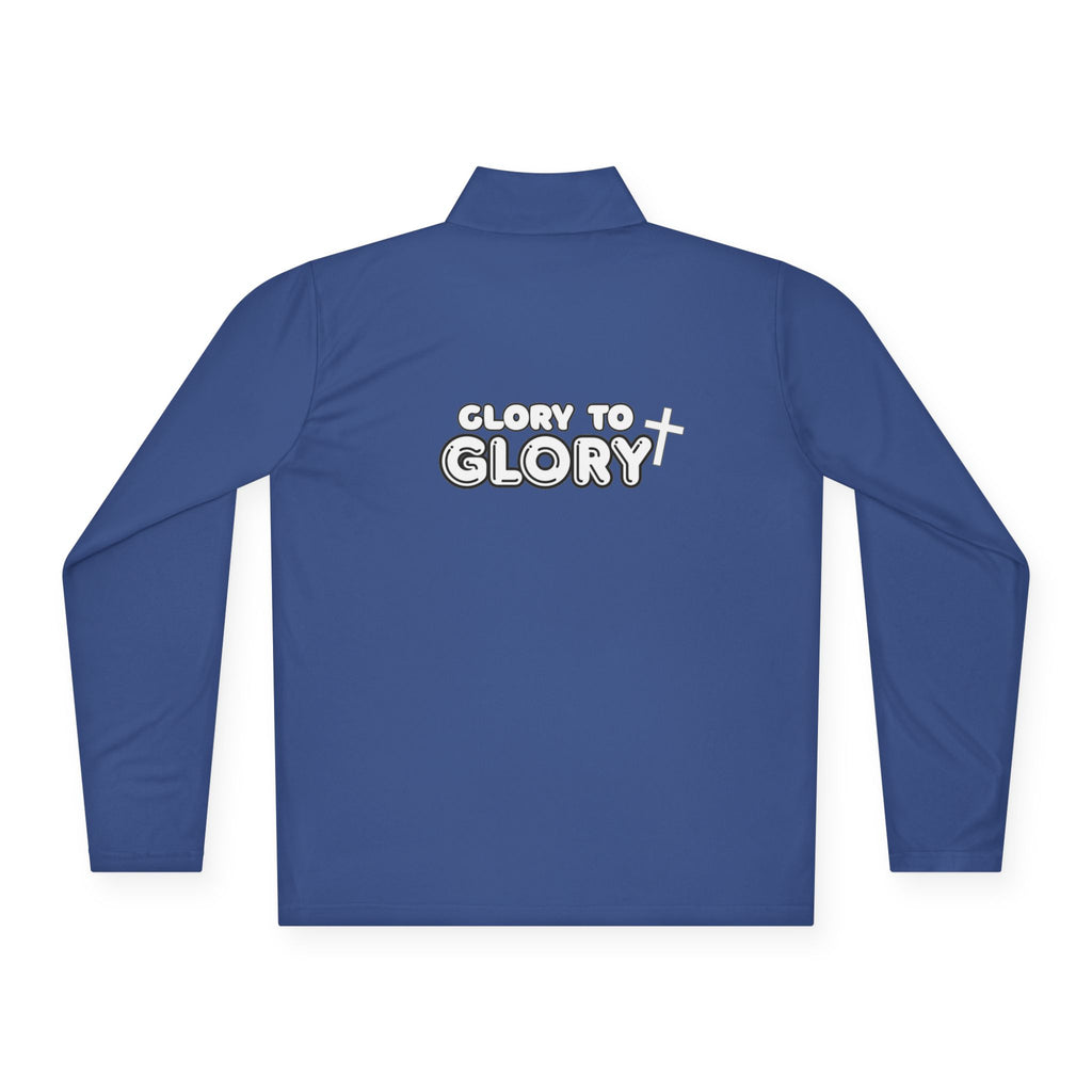 “Glory to Glory” Unisex Quarter-Zip Pullover