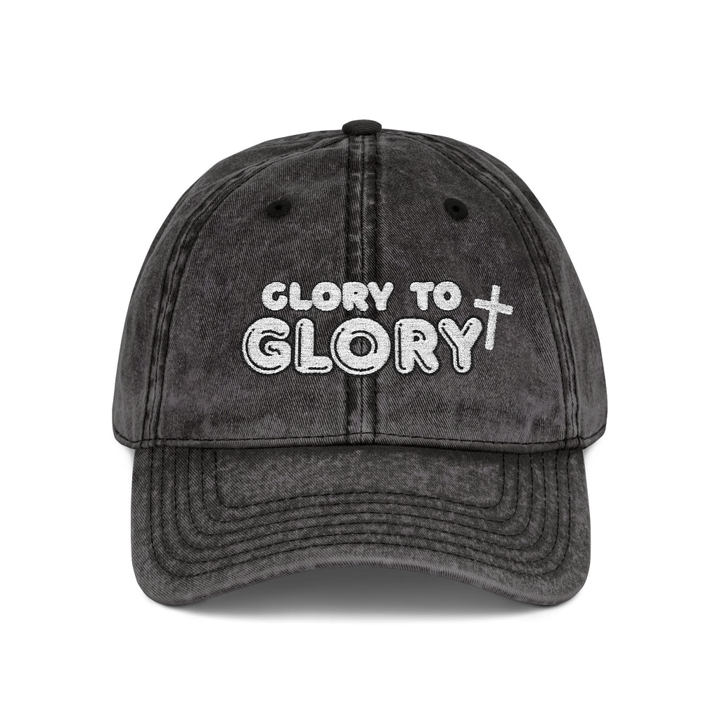 “Glory to Glory” Vintage Cap (Embroidery)