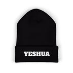“YESHUA” Embroidered Cuffed Beanie