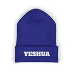 “YESHUA” Embroidered Cuffed Beanie