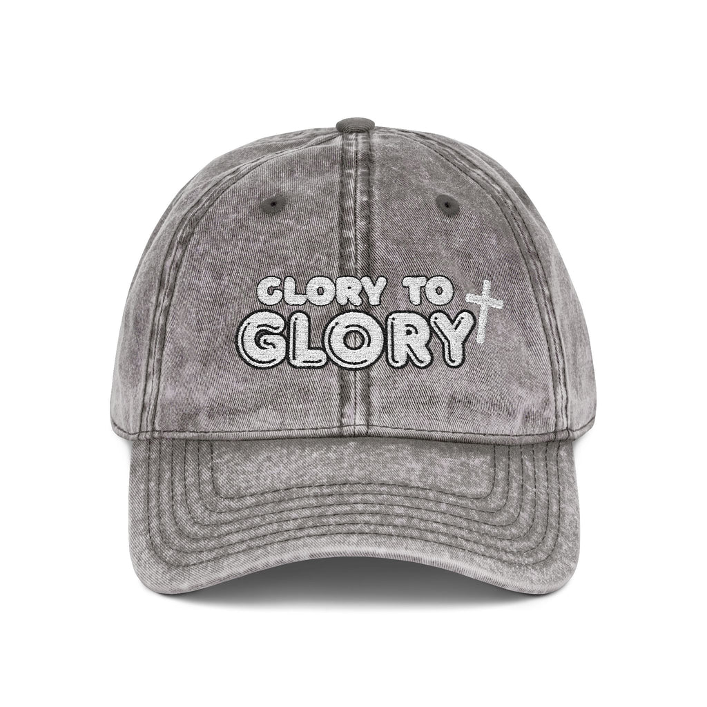 “Glory to Glory” Vintage Cap (Embroidery)