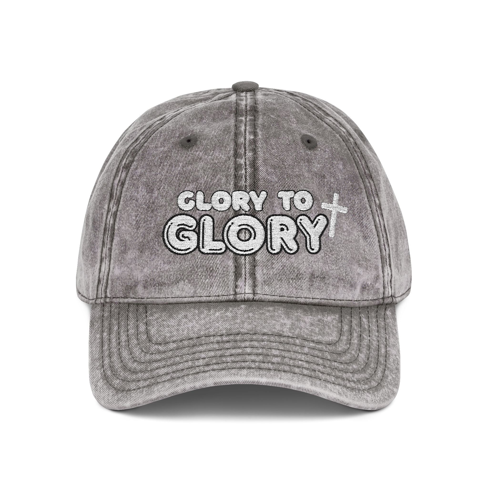 “Glory to Glory” Vintage Cap (Embroidery)