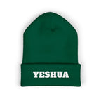 “YESHUA” Embroidered Cuffed Beanie