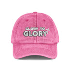 “Glory to Glory” Vintage Cap (Embroidery)