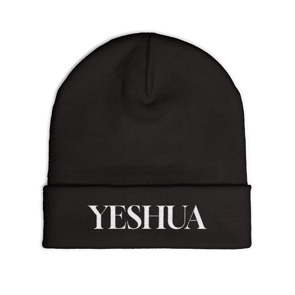 “YESHUA” Knit Beanie (Embroidery)