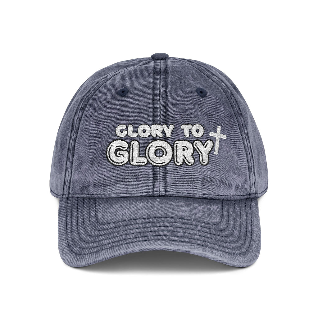 “Glory to Glory” Vintage Cap (Embroidery)