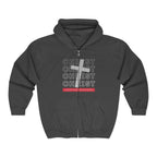 “Jesus Christ Over Everything” Zip-Up Hoodie