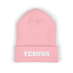 “YESHUA” Embroidered Cuffed Beanie