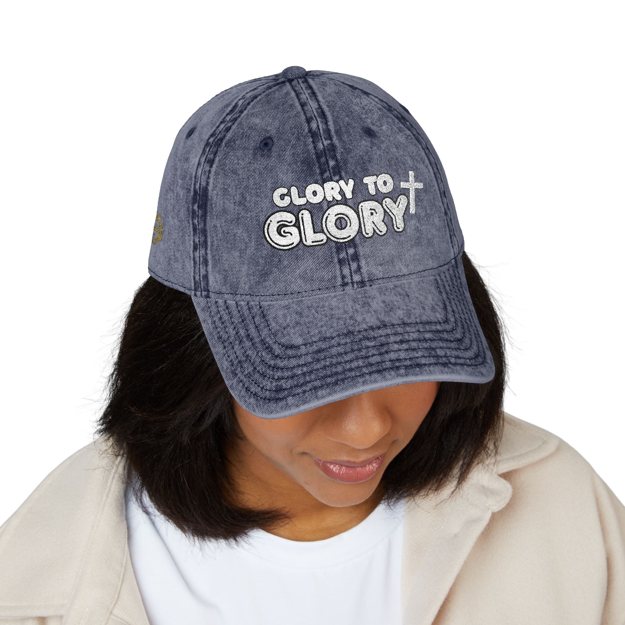 “Glory to Glory” Vintage Cap (Embroidery)