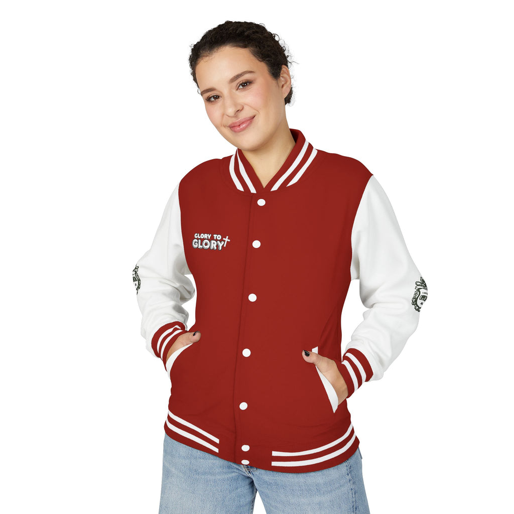 Glory to Glory Varsity Letterman Jacket