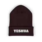 “YESHUA” Embroidered Cuffed Beanie