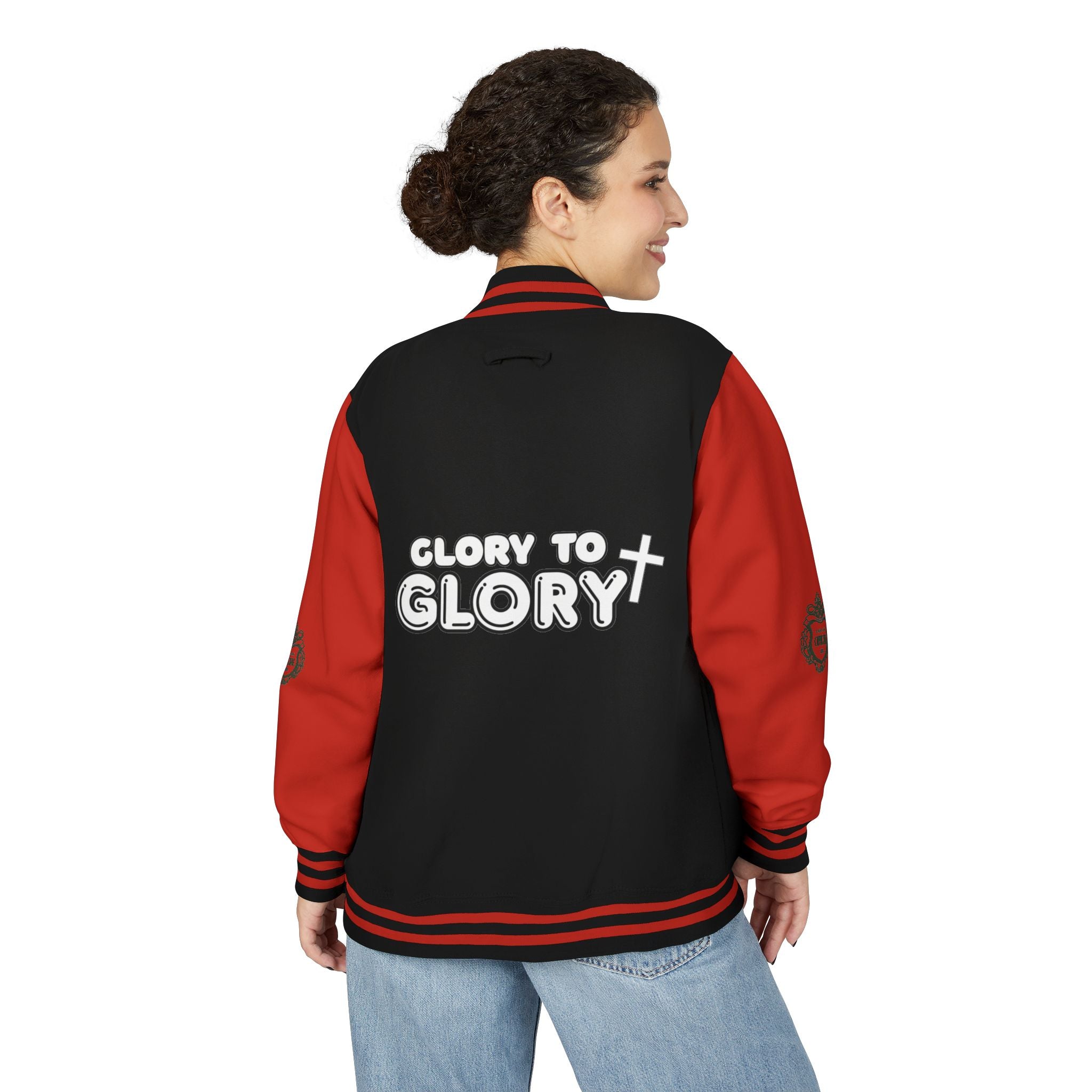 Glory to Glory Varsity Letterman Jacket