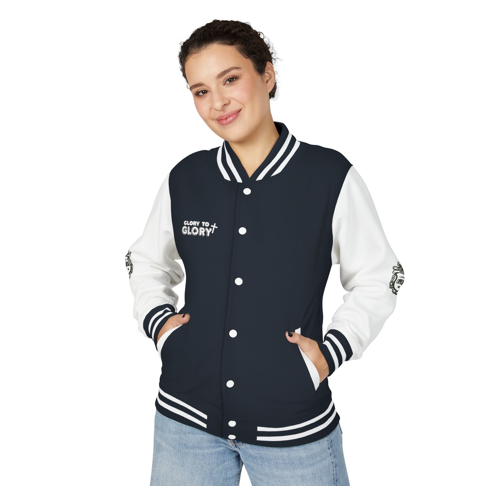 Glory to Glory Varsity Letterman Jacket