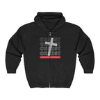 “Jesus Christ Over Everything” Zip-Up Hoodie