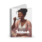Abba & Coffee Version 01- Spiral Notebook